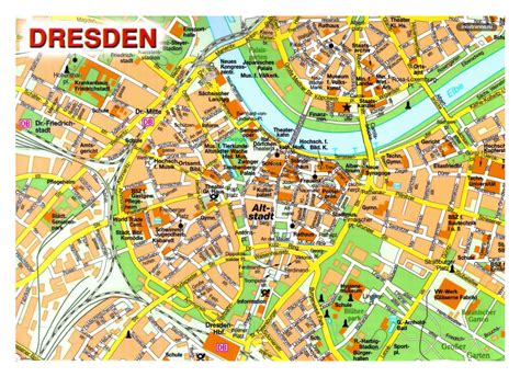 dresden germany map.